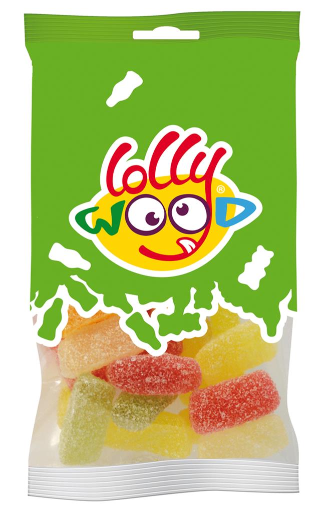 Mini sachets Mini Frites Acides - Lollywood - 24x60g