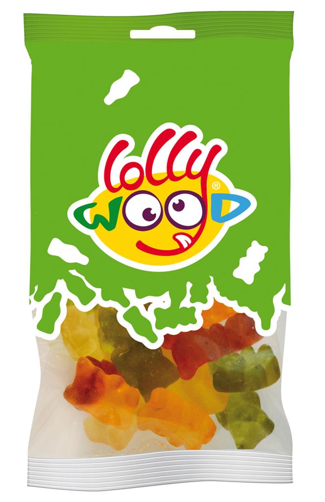 Mini sachets Oursons Huilés - Lollywood - 24x60g