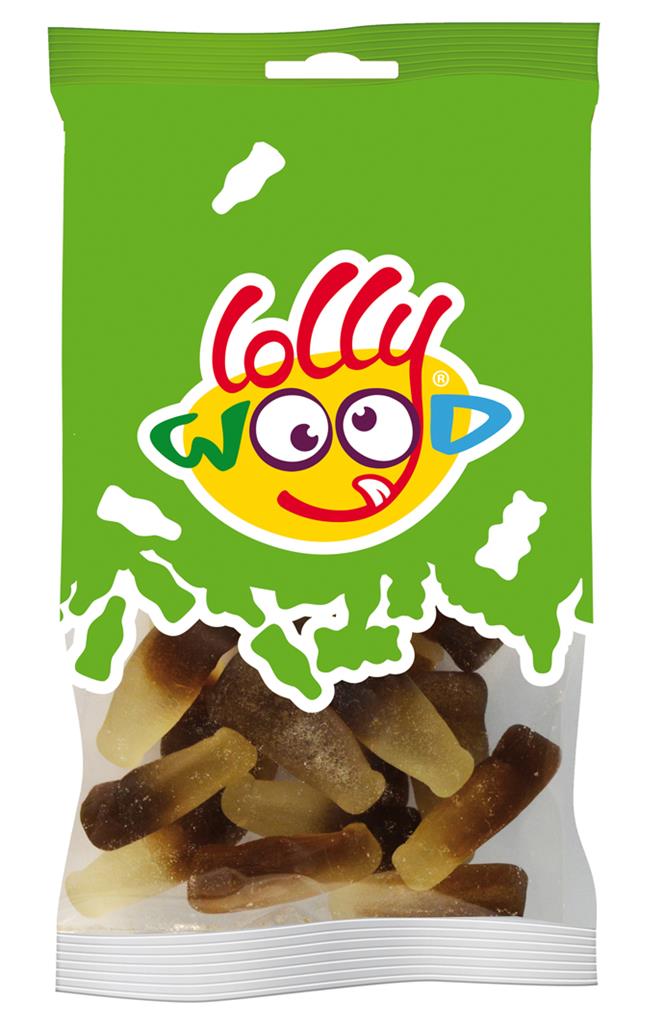 Mini sachets Bouteilles Cola - Lollywood - 24x60g