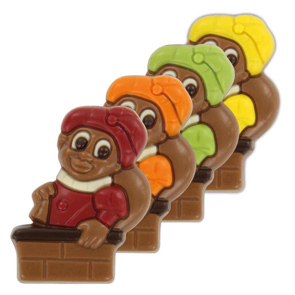 Père Fouettard Chocolat Lait Déco 15g - Chocola Amore - 2,16kg