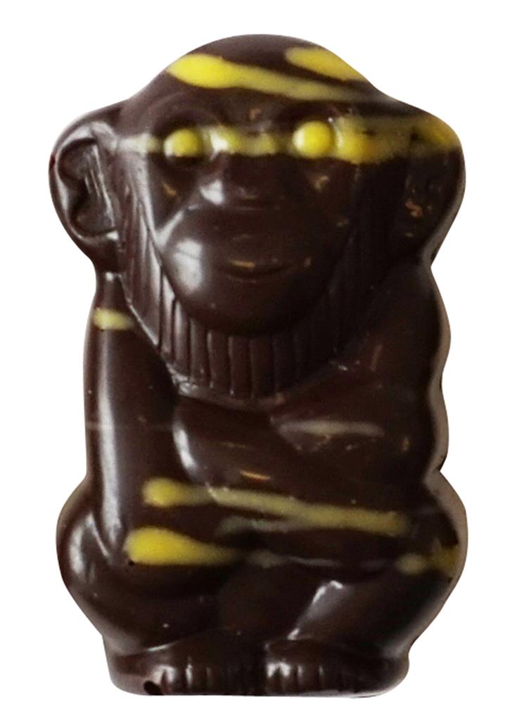Animaux du Zoo Noir Advocaat Déco - Chocola Amore - 1kg