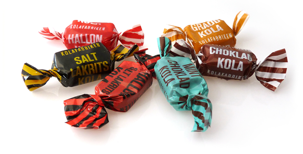Mélange de caramels - Bonbons Suédois - 4kg