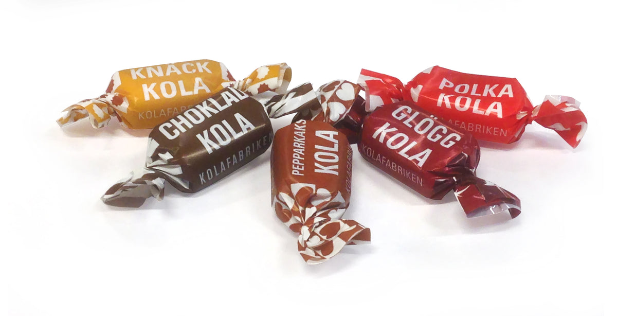 Mélange de caramels de Noël - Bonbons Suédois - 4kg