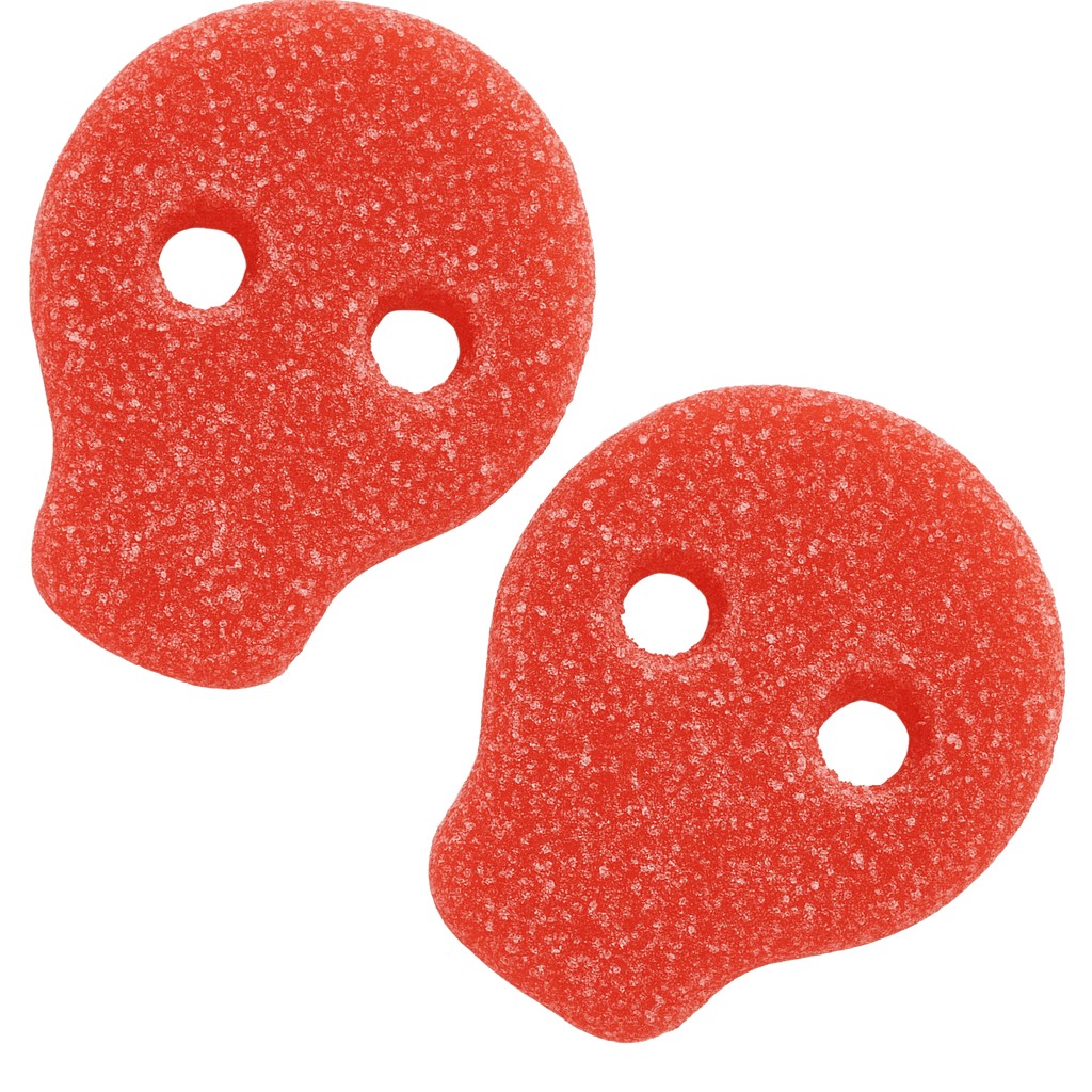 Crânes fraise vegan - Bonbons Suédois - 4kg