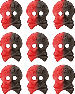 BUBS Framboise réglisse - Bonbons Suédois - 4kg