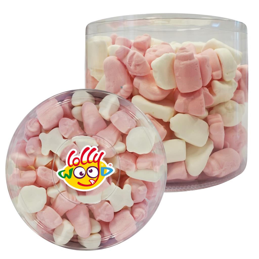 Mix Bébé Guimauve Rose et Blanc - Lollywood - 800g