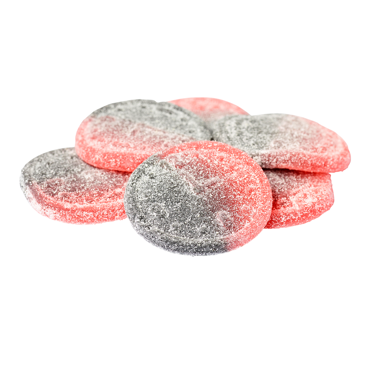 Cloches XL framboise / réglisse - Bonbons Suédois - 1,8kg