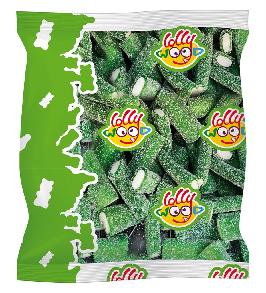 Bâtons Pomme Acides XL - Lollywood - 1kg
