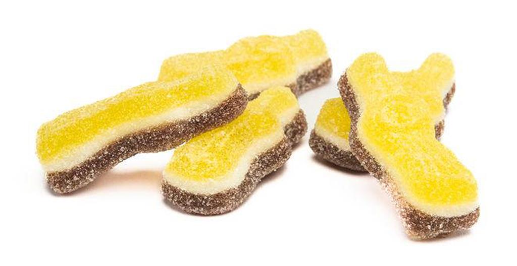 Bouteilles Cola-Citron Tricolores - Confiserie Thijs - 1kg