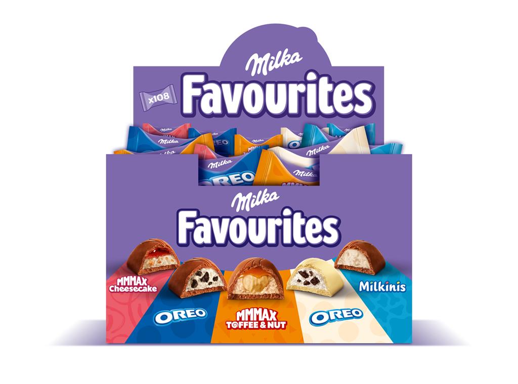 Favourites Mix (108 pièces) - Milka - 1kg