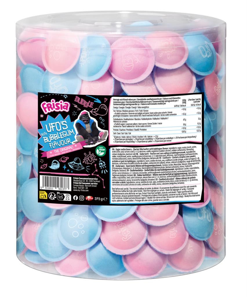 Hosties Bubblegum (300 pièces) - Frisia - 375g