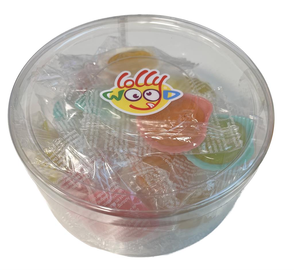Coquillages Bonbon Dur en tubo - Lollywood - 220g