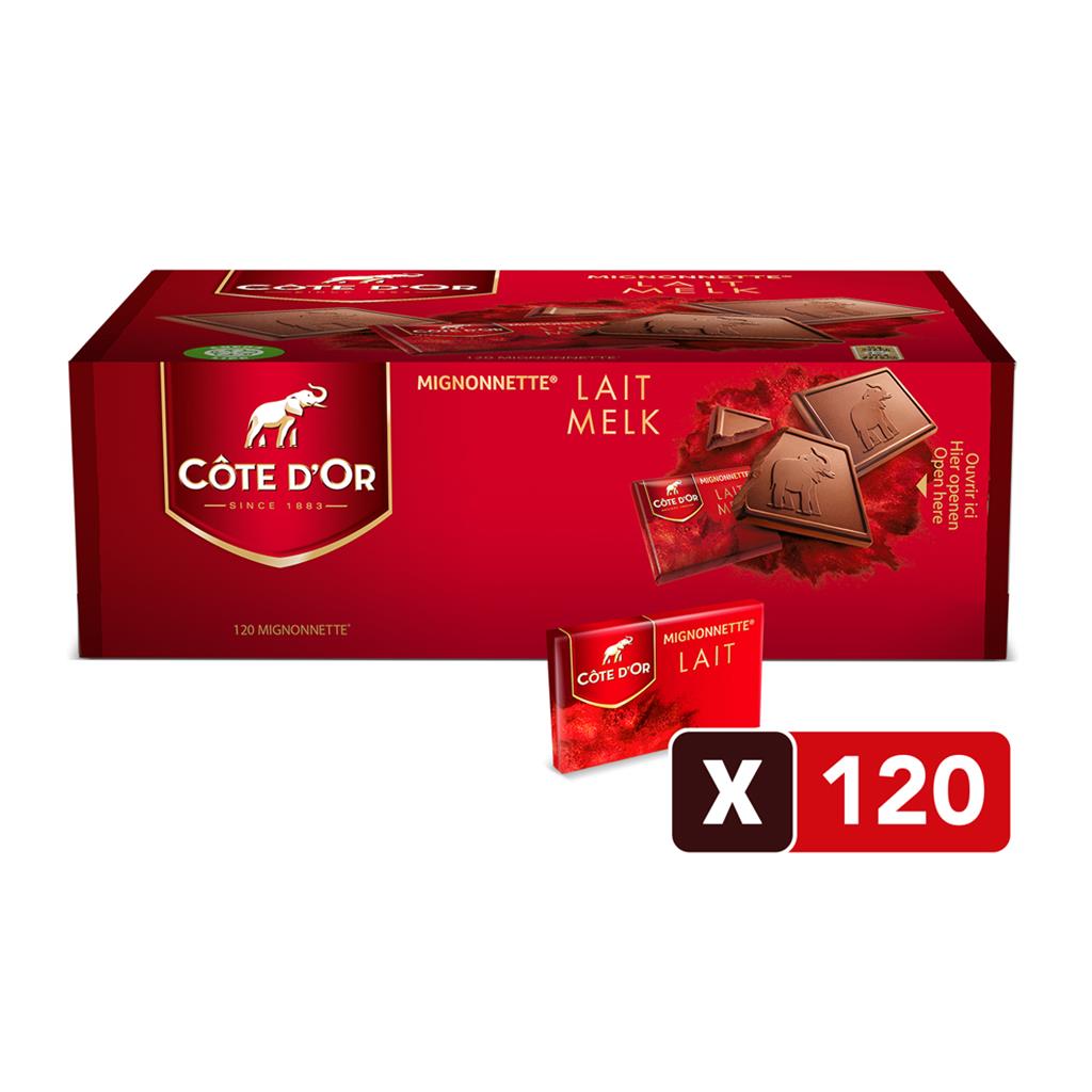 Mignonnettes Lait - Côte d'Or - 120x10g