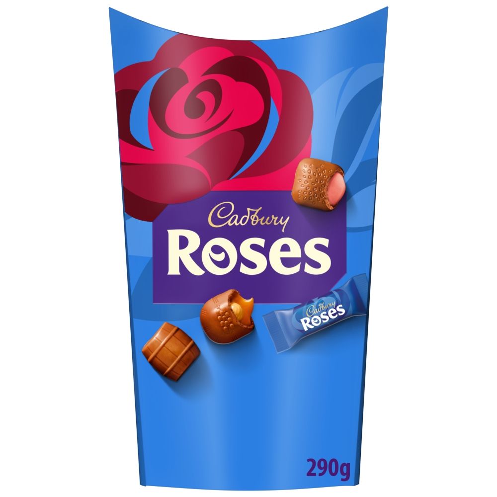 Cadbury Roses Chocolate Box - Chocolat de Noël - 290g