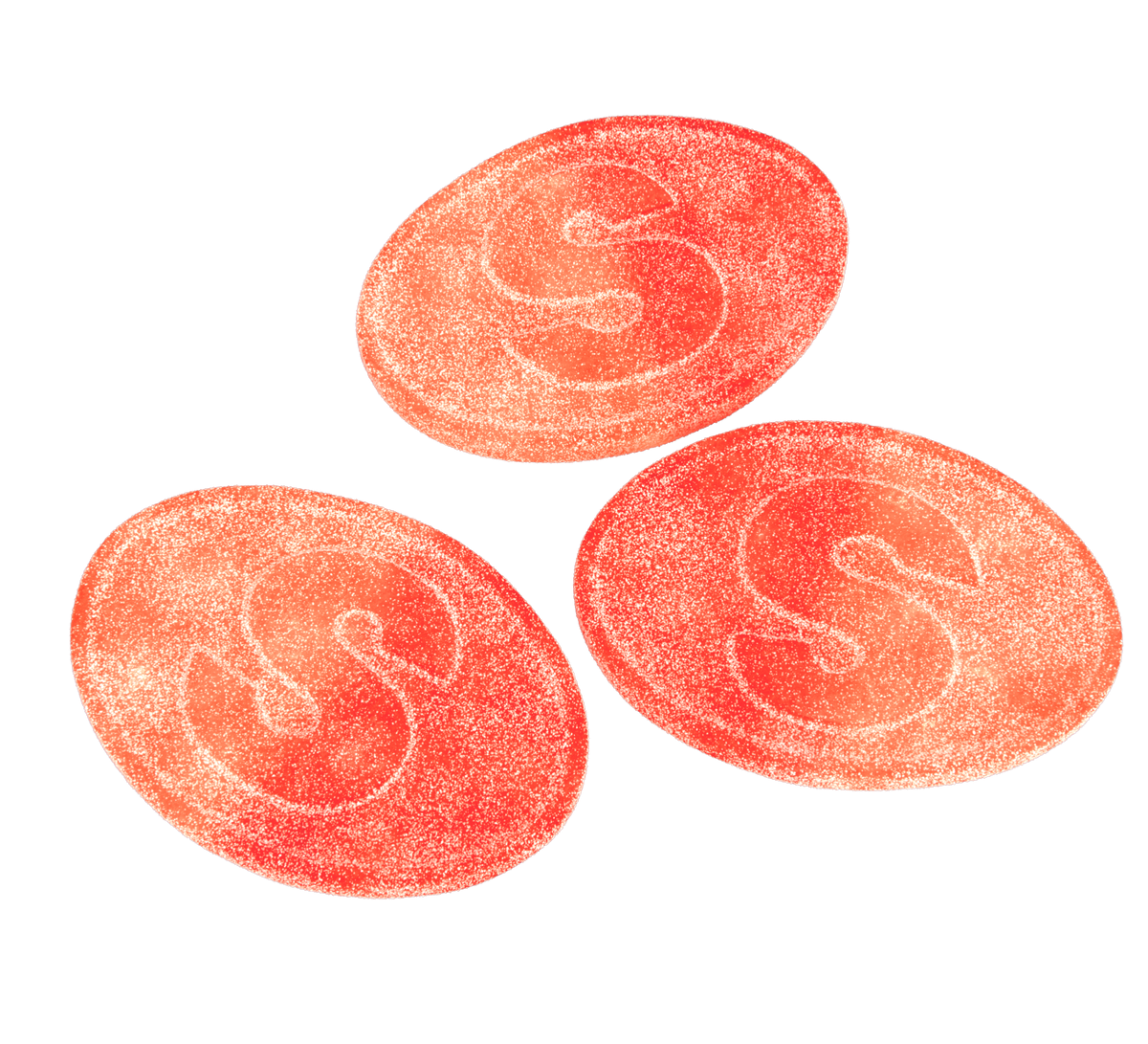 S-Märke Pêche acide - Bonbons Suédois - 4kg