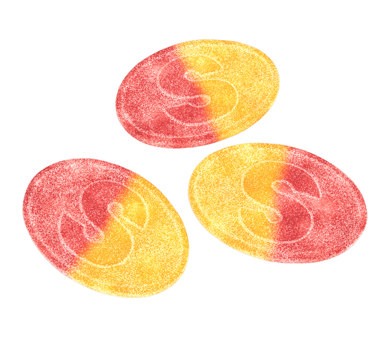 S-Märke Citron framboise acides - Bonbons Suédois - 4kg