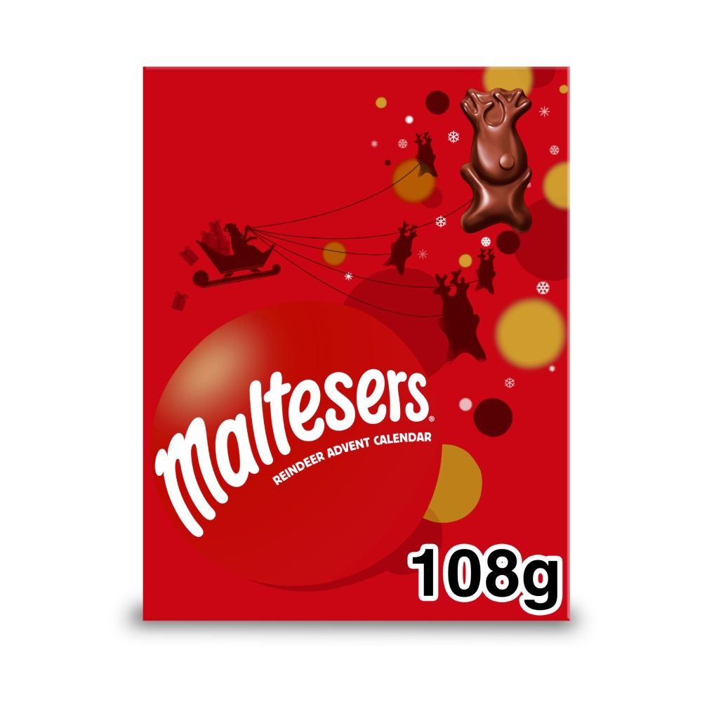 Maltesers Reindeer Chocolate Christmas Advent Calendar - Chocolat de Noël - 108g