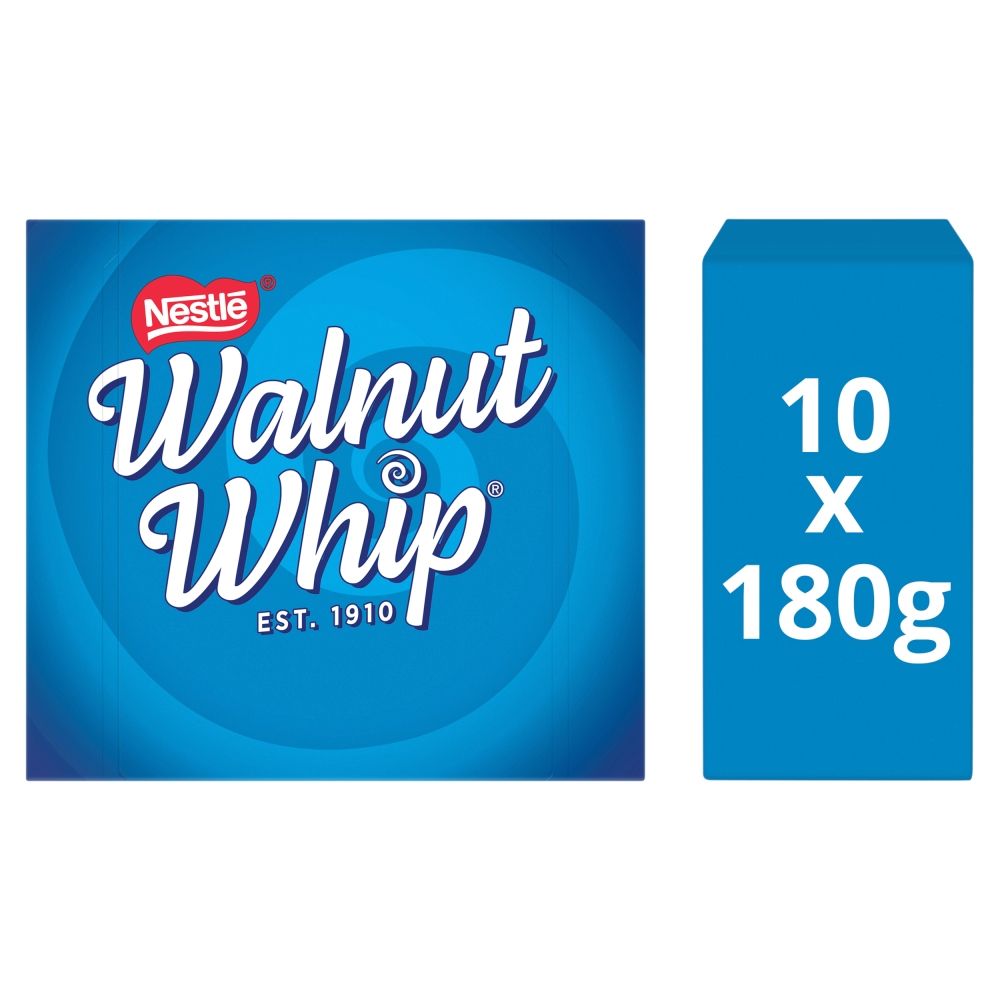 Walnut Whip Milk Chocolate 30g Multipack of 6 - Chocolat de Noël - 10 x 180g (1,8kg)