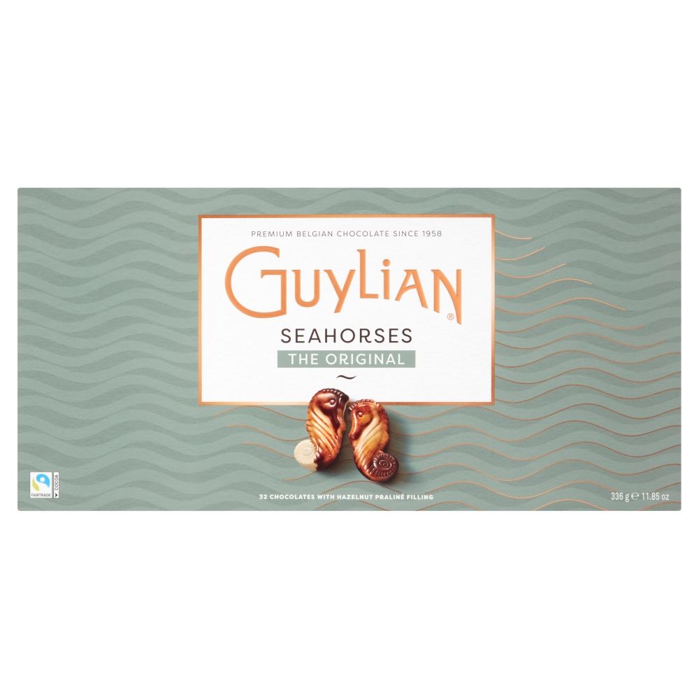 Guylian Seahorses The Original 32 Chocolates Box - Chocolat de Noël - 336g