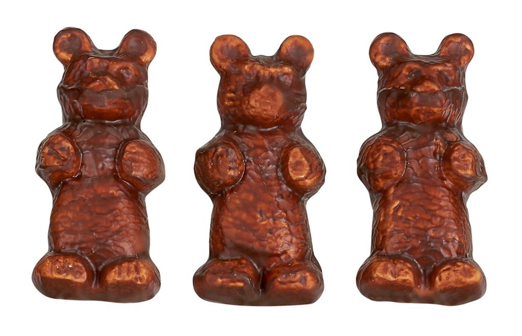 Oursons Guimauve Enrobés Chocolat 7cm - Etna - 60 pièces