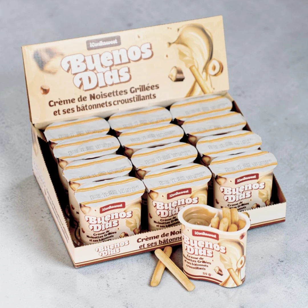 Buenos Dias - Crème de noisettes grillées 12x55g