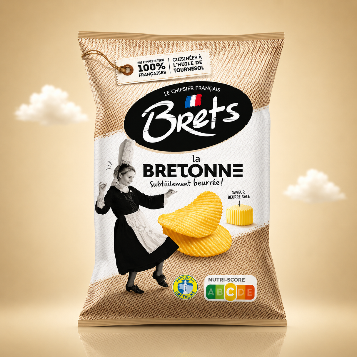 Brets la Bretonne Beurre Salé 125gx10