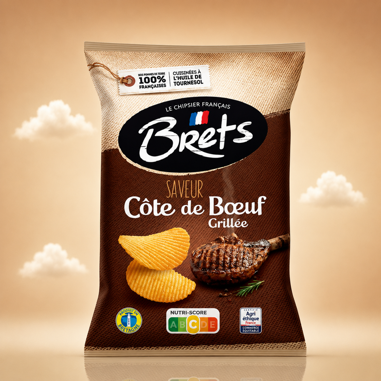 Brets Côte de Boeuf 125g/10