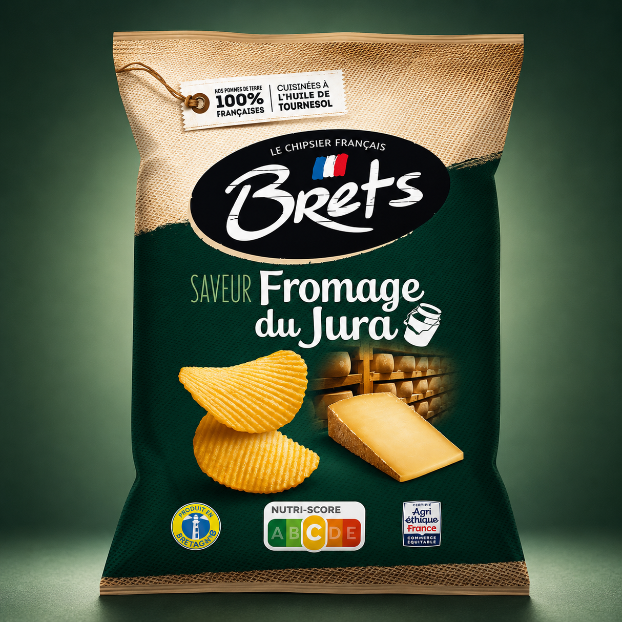 Brets Fromage du Jura 40gx18