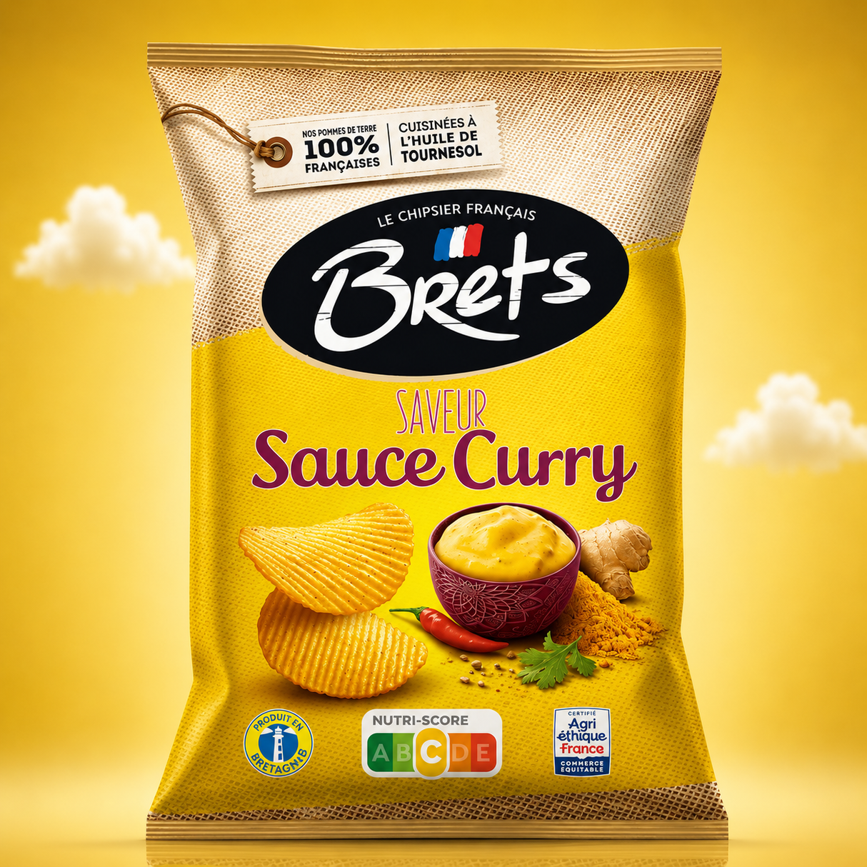 Brets Sauce Curry 125gx10