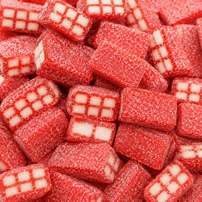 Brique acide fraise halal - Damel - 1kg