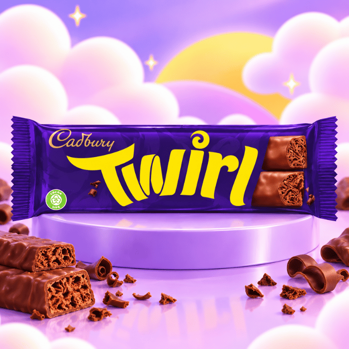 Cadbury Twirl Barre Chocolatée - 43g x 48