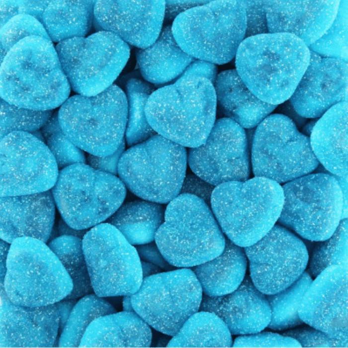 Coeur framboise fourré acide halal