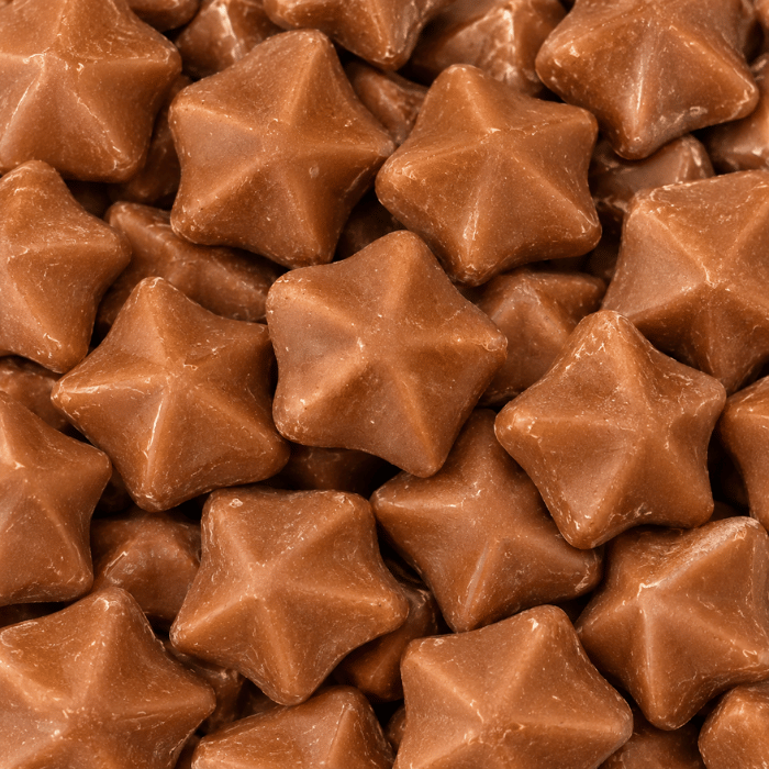 Étoiles en chocolat - Bonbons Suédois - 1,2kg