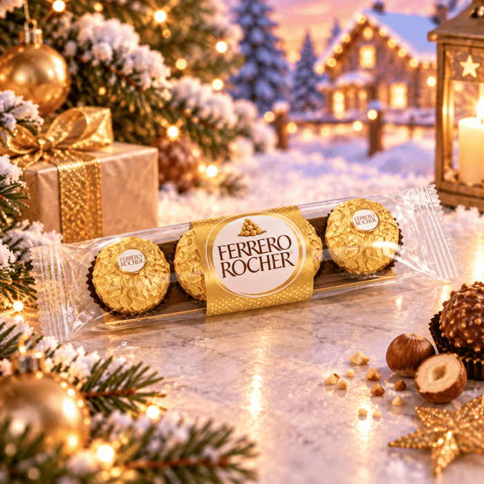 Ferrero Rocher 4 pièces - Chocolat Suédois - 800g