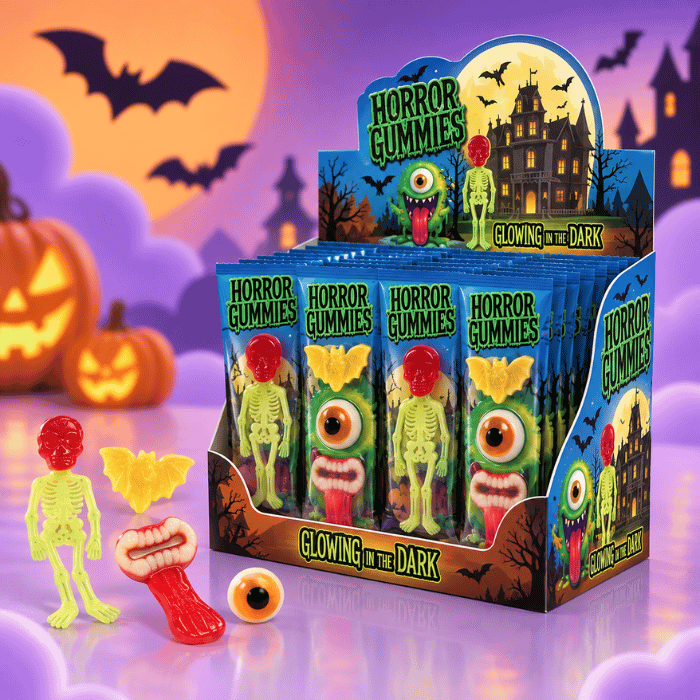 Horror Gummies Glow in The dark 20x22g