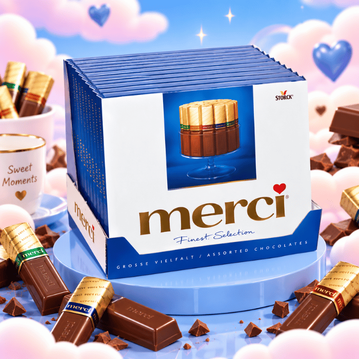 Merci Chocolat au Lait - 250g x 10