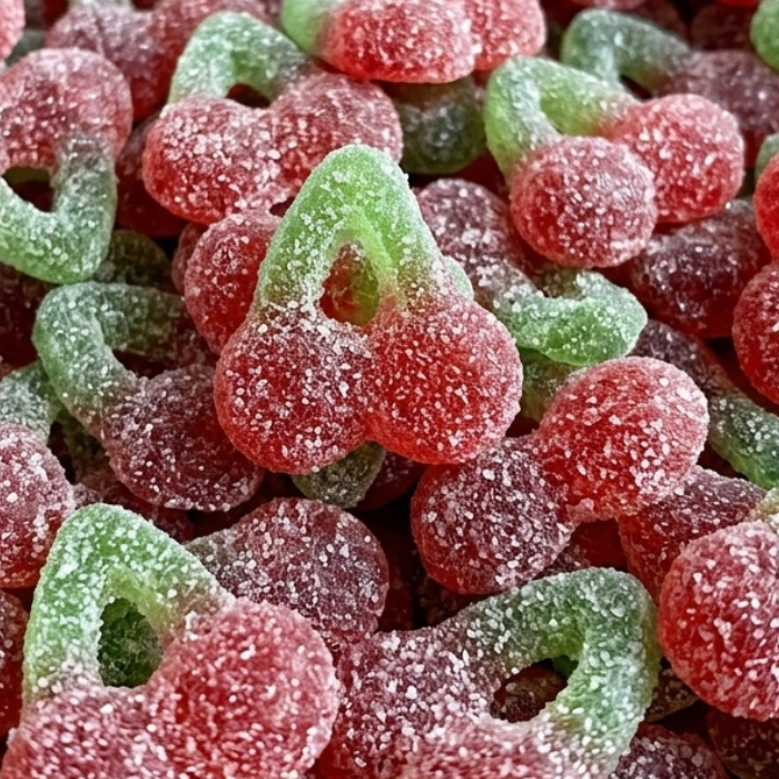 image bonbon cerise acide