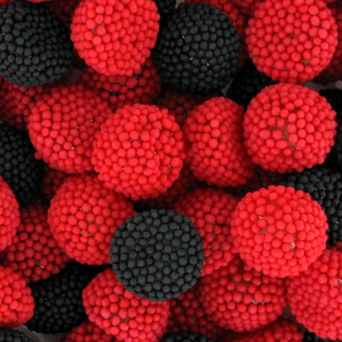 Mûres framboises