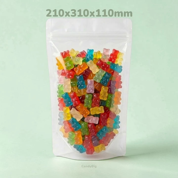 Sachet Doypack transparent 210x310x110mm - 2000ml - 1000pcs