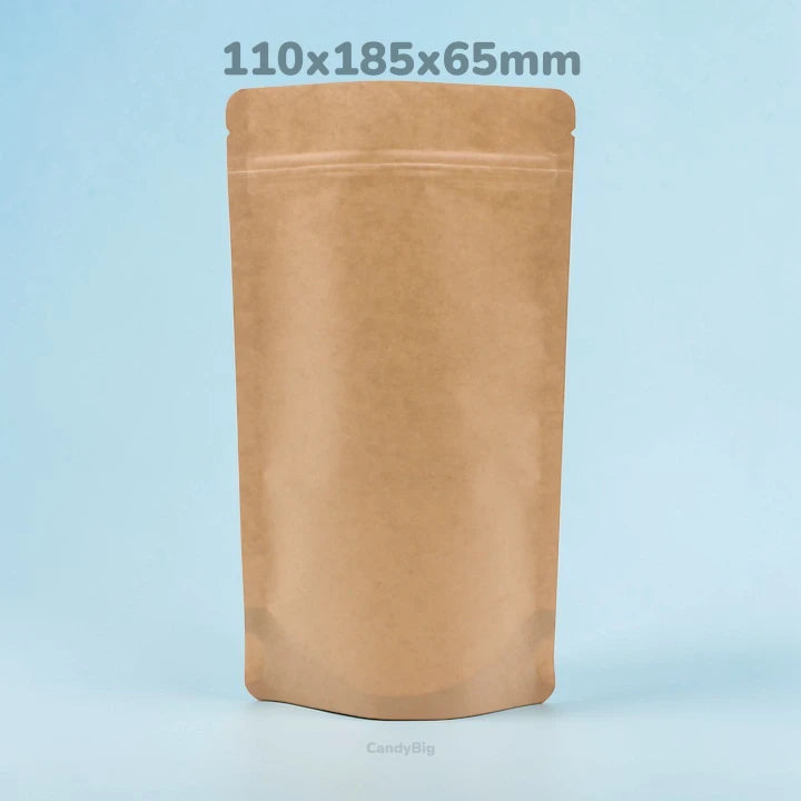 Sachet Doypack en papier kraft 110x185x65mm - 250ml - 1000 pcs