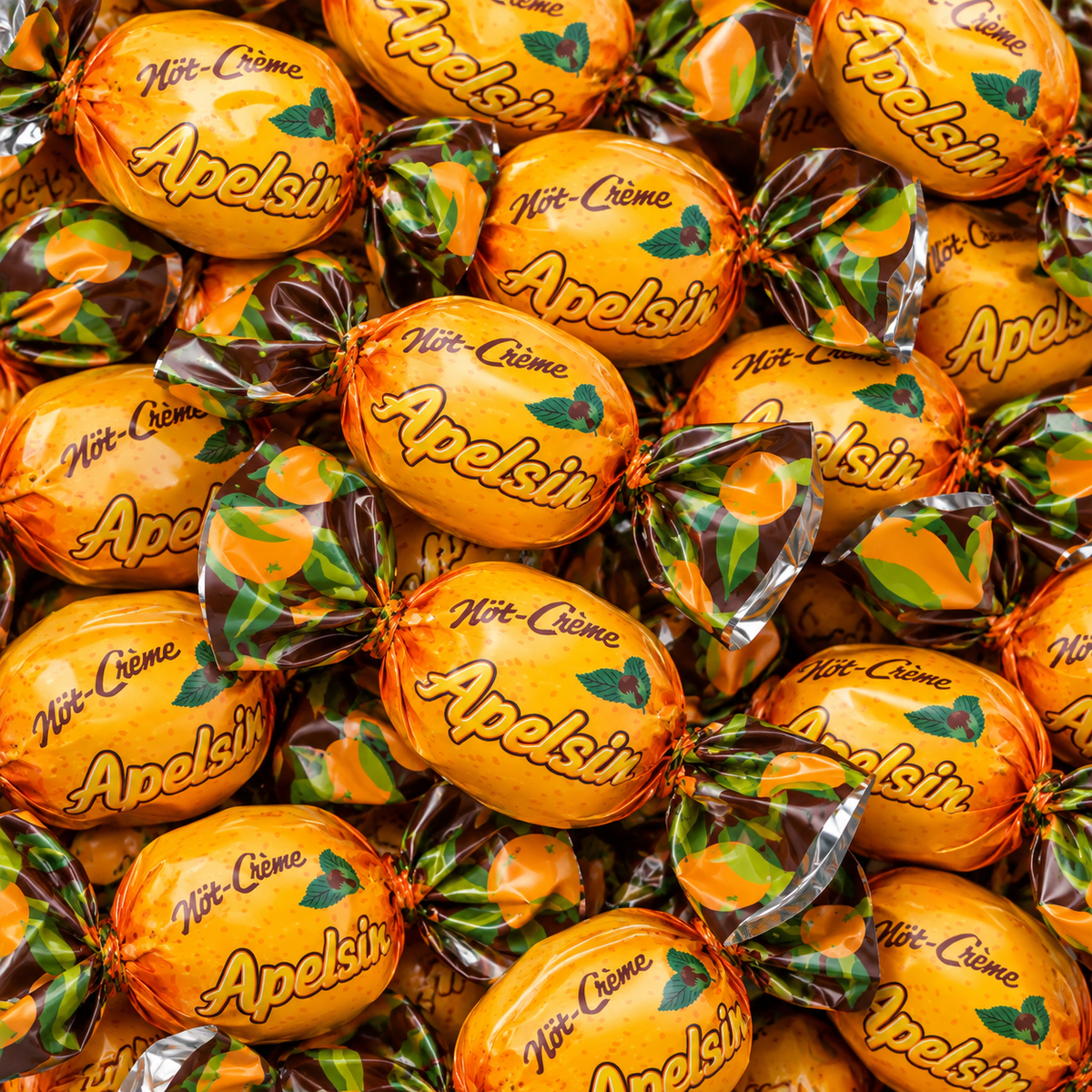 Bonbons suédois orange