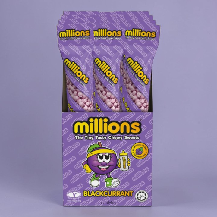Millions Blackcurrant Tube 12x55g