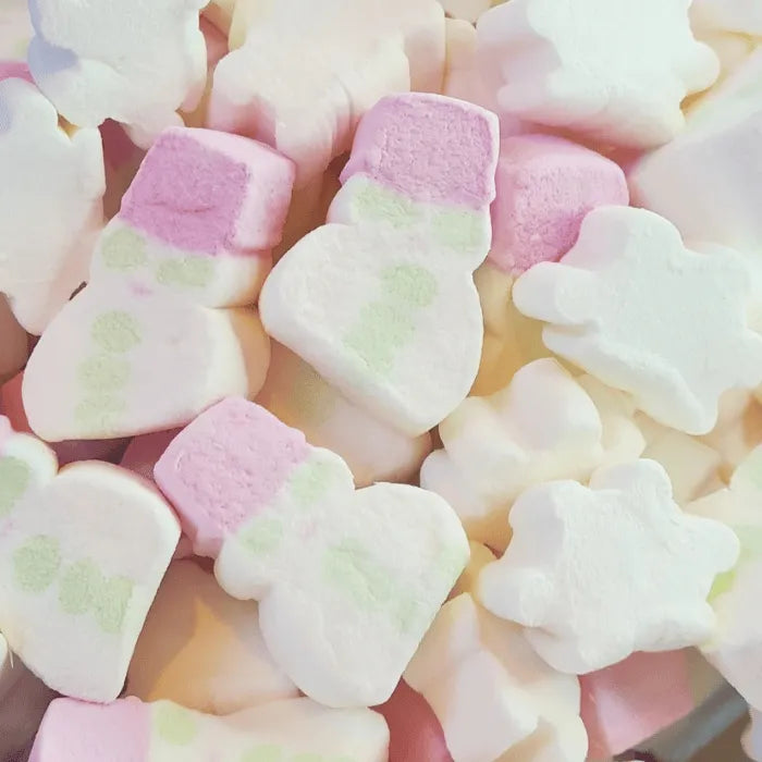 Chamallow Bonhommes et Flocons de Neige - 1kg