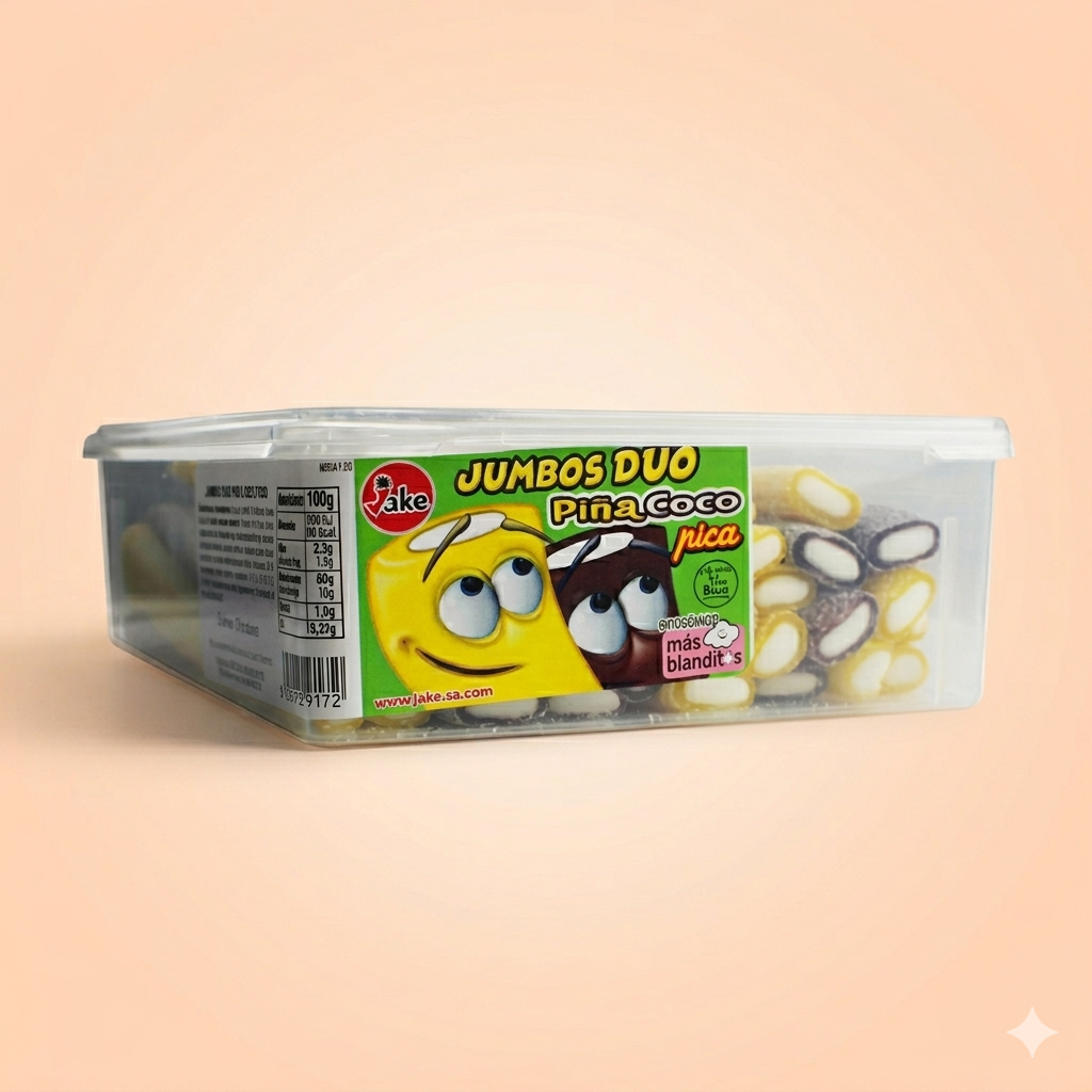 Jumbo Coco-Ananas Acides - Boite de 30 - Jake
