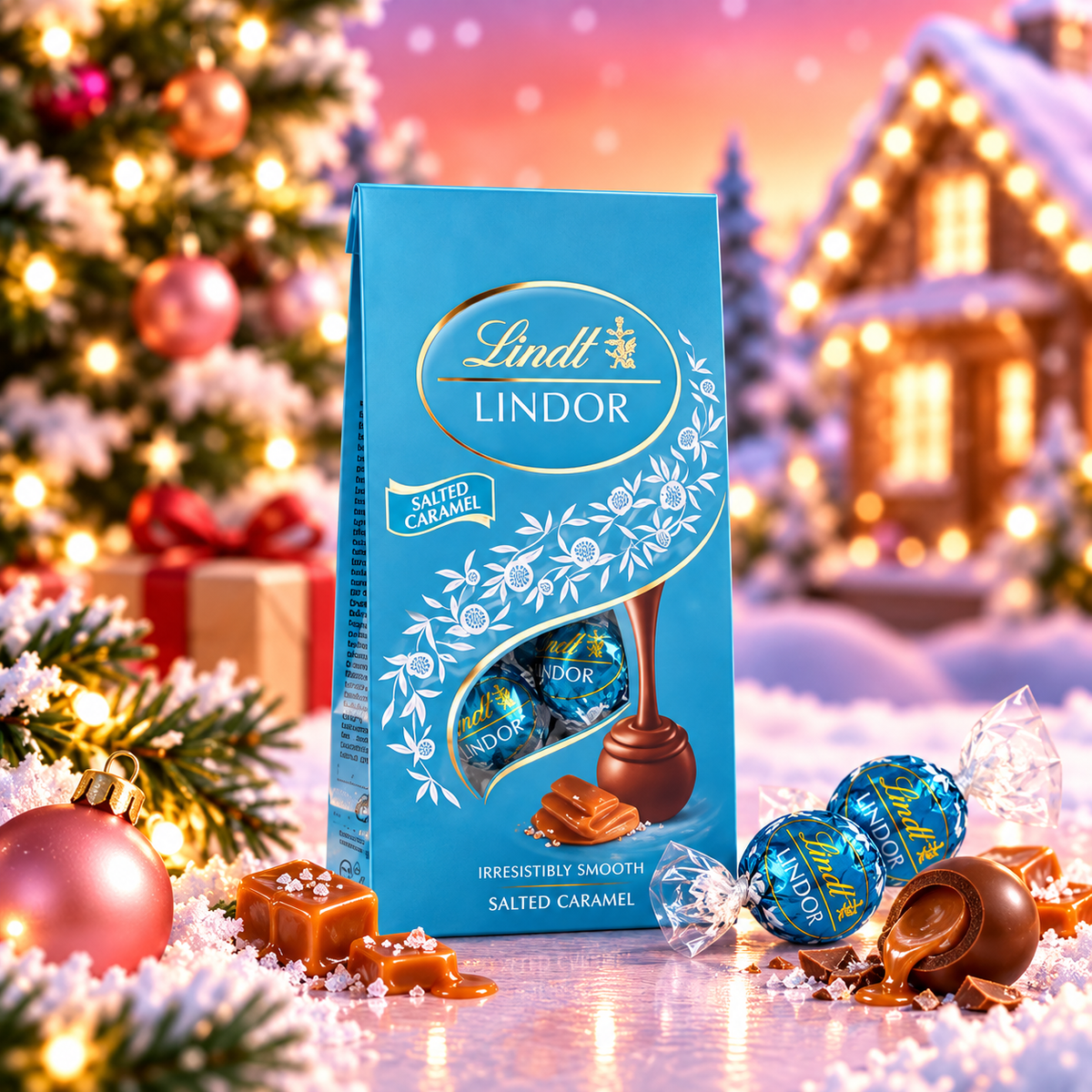 PRECO | Lindt LINDOR caramel salé - Chocolat - 1,64kg