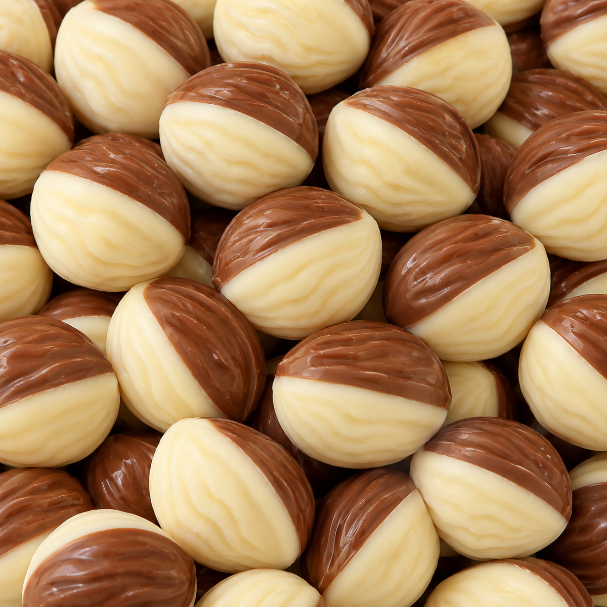 image Noix lait blanc praliné