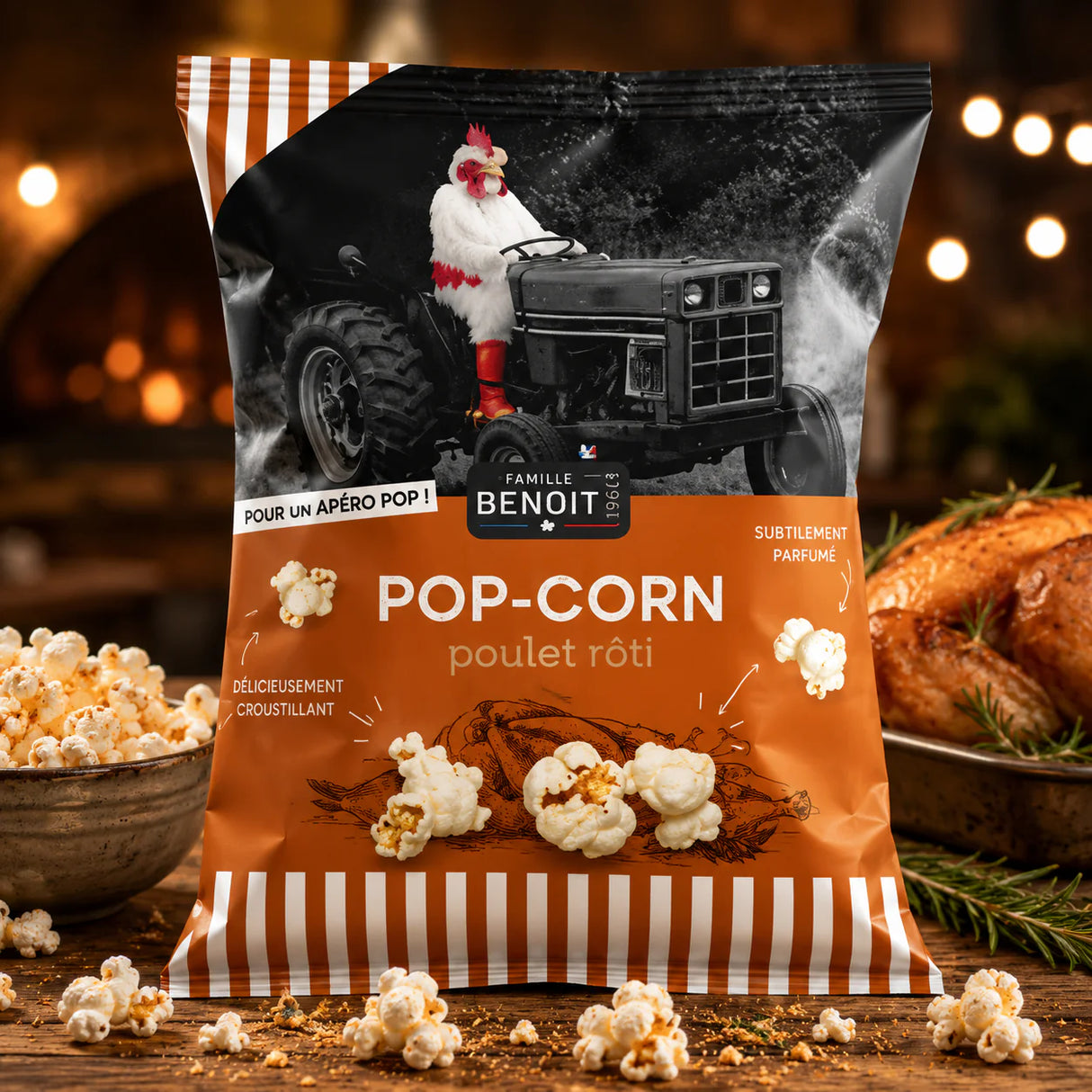 PopCorn Poulet rôti - Famille Benoit