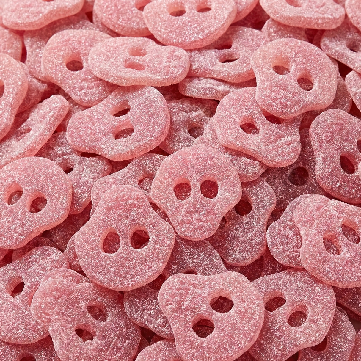 PRECO | Sour Pinky Skull - S-MARKE - Bonbons Suédois - 4kg