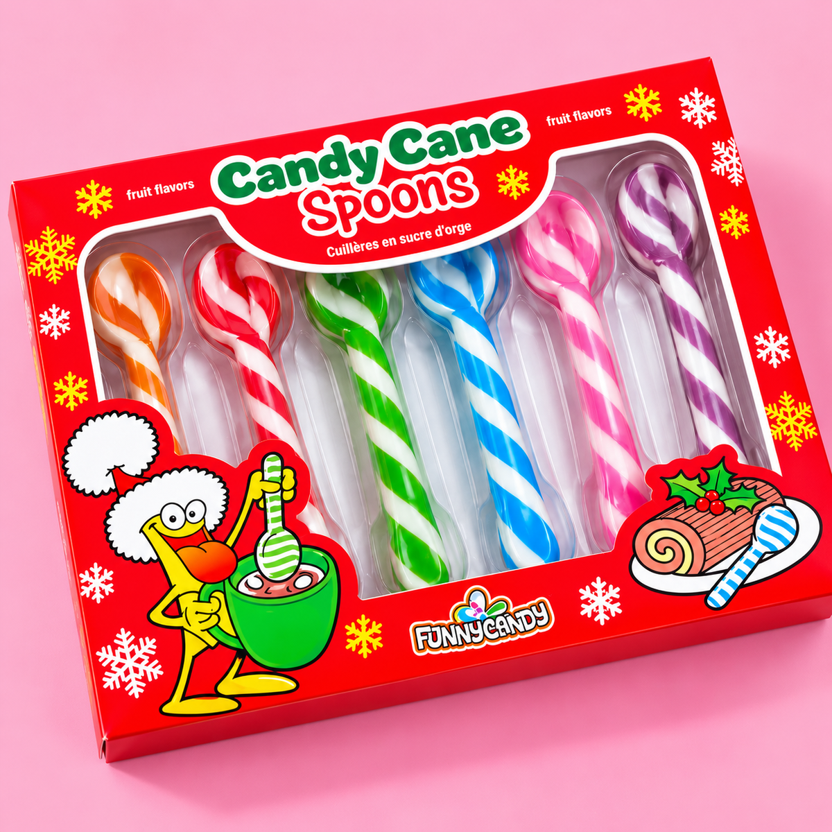 Candy Cane Spoons 12u
