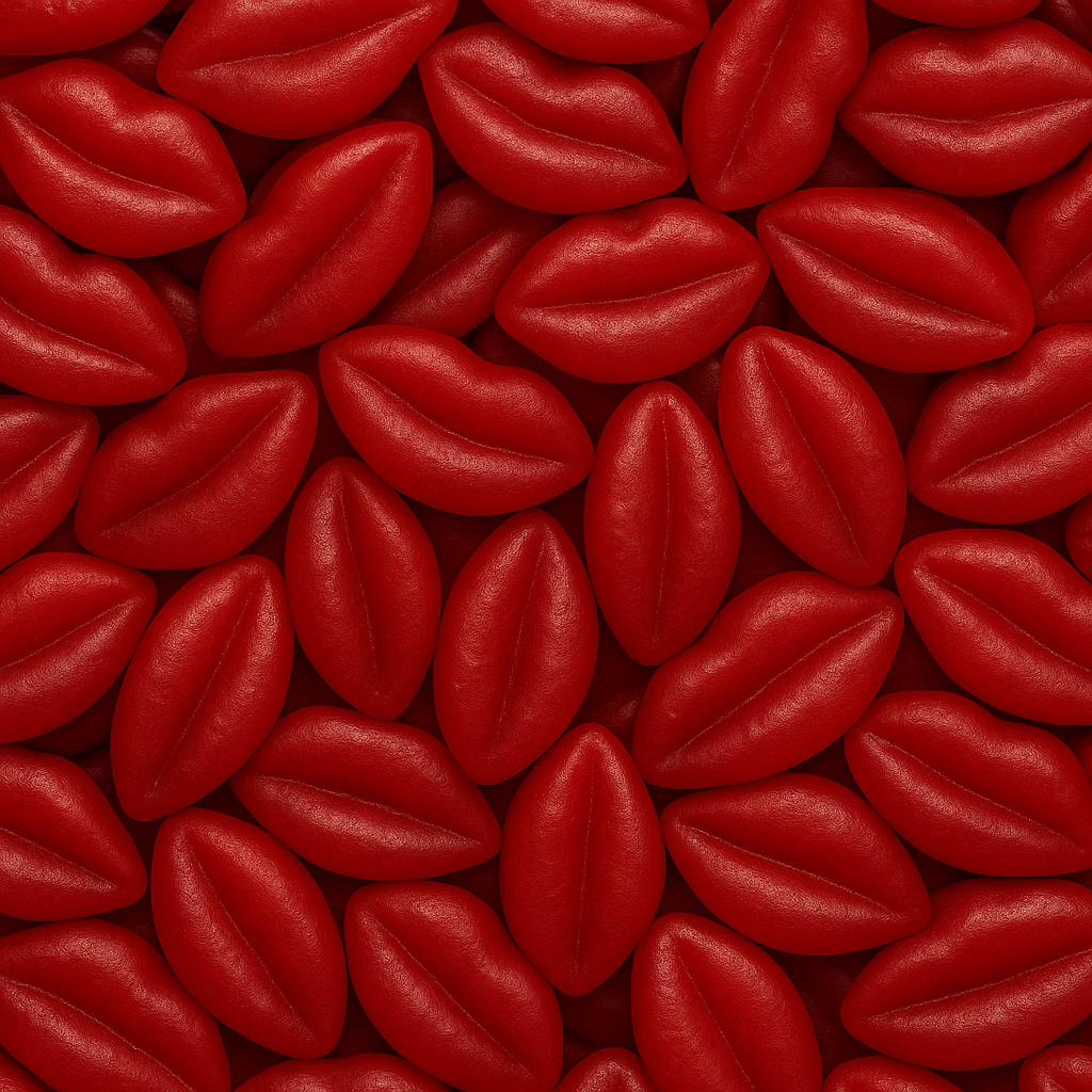 Lèvres rouges huilées pm dulce vrac 1kg